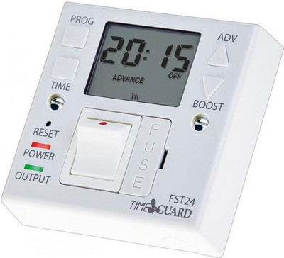 Timeguard Fst 24 24 Hour Fused Spur Timeswitch Storage / Immersion Heater from B&Q