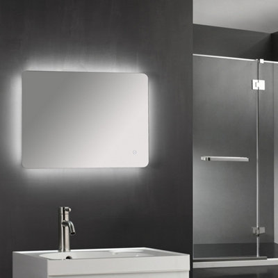 Bea Backlit Illuminated Led Mirror 800X600mm from B&Q