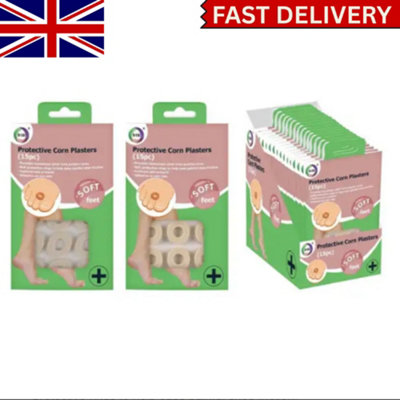 15Pc Corn Plasters Pain-Relief Foot Pads For CornsCalluses & BlistersWaterproof & Comfortable Plasters from B&Q