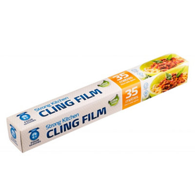 Fs Cling Film 35M X 35Cm Food Wrap Kitchen Roll Dispensing Film from B&Q