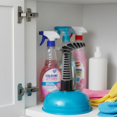Prokleen Short Handle Ultimate Plunger Heavy Duty Toilet Cleaner from B&Q