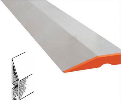 Profal Silver Heavy Duty Feather Edge Plastering Tool, Professional Straight Edge Ruler With Tapered Tip, 120Cm And 180Cm Lengths (, 1200Mm) - Image 2