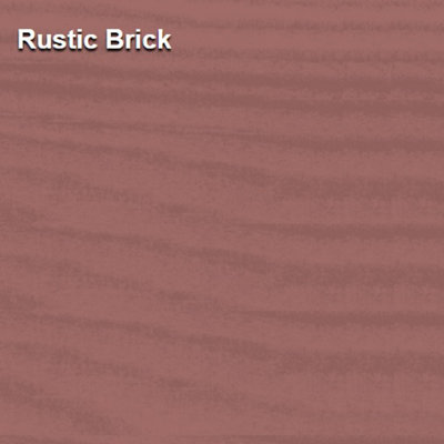 B&Q -  Garden Shades MixRustic Brick2.5L