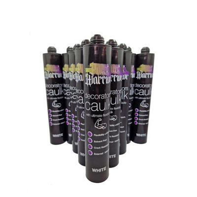 Paint Warrior Ultimate Flexible Decorators CaulkWhitePack Of 12 from B&Q
