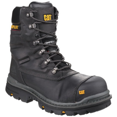 Caterpillar Premier Waterproof Safety Boot Black from B&Q
