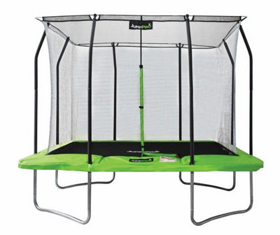 Jumppro 10Ft X 7Ft Xplore Rectangular Trampoline With Enclosure from B&Q
