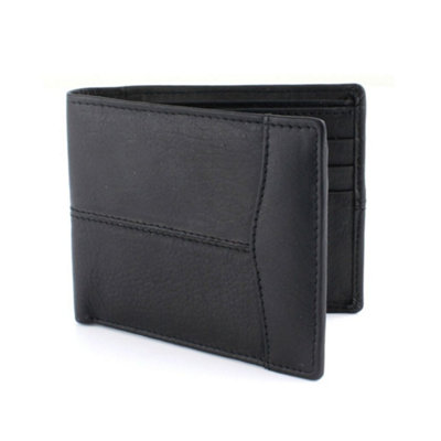 British Bag Company Leather WalletBlack from B&Q