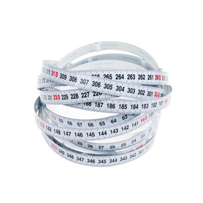 Kreg 3.5 Meter Self-Adhesive Measuring Tape (L-R Reading) from B&Q