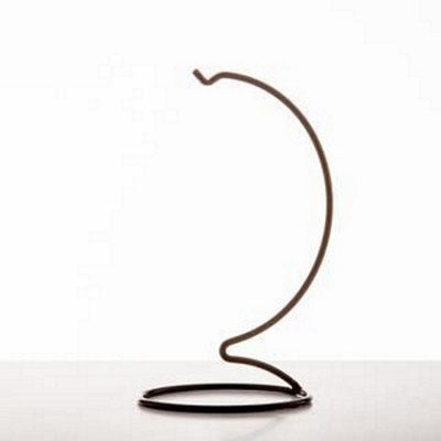 Sienna Glass Unisex Black Metal Ornament Stand Medium - Image 3