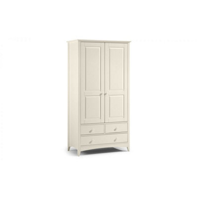Ashfield Classic Stone White Combination Wardrobe from B&Q