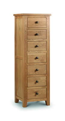 Ashfield Stylish White Oak Chest4+2 Drawers from B&Q