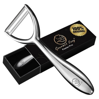 B&Q -  Stainless Steel Y Peeler With Ergonomic Non-Slip Handle