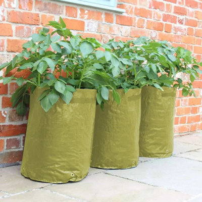Haxnicks Potato Grow Bag Patio Planters (Pack Of 3) from B&Q