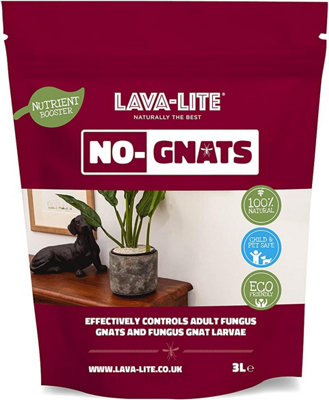 B&Q -  No-Gnats Natural House Plant Fungus Gnat Control Child & Pet Safe 3L