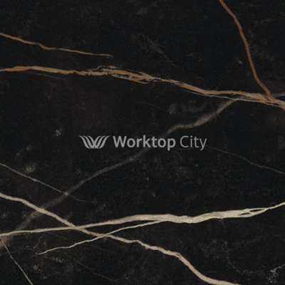 Worktop City Pp9921 Sahara Noir 3.5Mtr X 100mm X 20mm Laminate Kitchen Upstand from B&Q