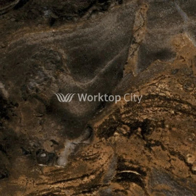 Worktop City Pp9482 Marbled Cappuccino 4Mtr Laminate Kitchen Breakfast Bar4000mmx670mmx38mm from B&Q