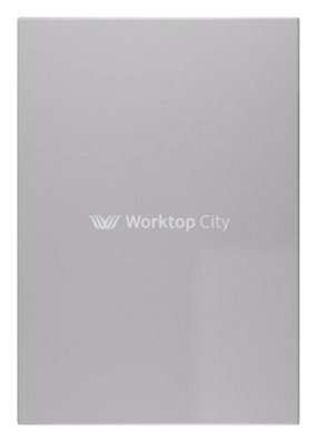 B&Q -  Vogue Slab Dove Grey Gloss- Replacement Kitchen Doors 570mm X 295mm Sample Door (Free P&p)