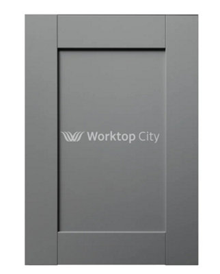 B&Q -  Rivington Shaker Dust Grey Supermatt Replacement Kitchen Doors Sample Colour Swatch