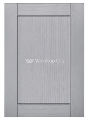 B&Q -  Balmoral Wood Grain 'skinny' Shaker Dove Grey Ash- Replacement Kitchen Doors Replacement Kitchen Doors Sample Colour Swatch