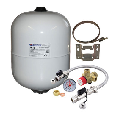 Reliance Ar18 Aquasystem 18 Litre 3.5 Bar 3/4 Mi Potable Expansion Vessel & Sealed System Kit Xves 050 051 from B&Q