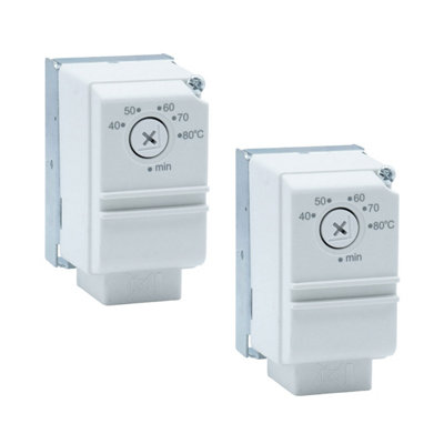 2 X Alternative To Honeywell L641A1039 Cylinder Thermostat (Two Pack) from B&Q