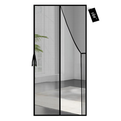 Yrh Magnetic Fly Screen Door,fiberglass Enhanced Mesh,with Stay Open Buckles,heavy Duty Self-Sealing Mesh,powerful Magnets,no from B&Q