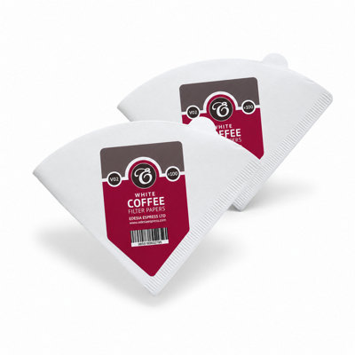 Edesia Espress 200 Size V02 White Coffee Filter Paper ConesV ShapedCompatible With Hario