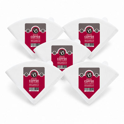 Edesia Espress 500 Size V02 White Coffee Filter Paper ConesV ShapedCompatible With Hario