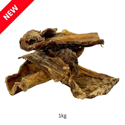 Pet Treats Wholesale 100% Natural Flat Beef Gullet (1Kg) High Protein Dog's Treats from B&Q