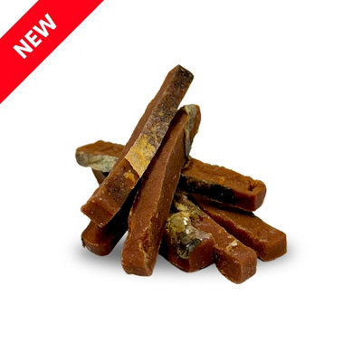 Pet Treats Wholesale Salmon Skin Strips For Dogs (300G) Grain Free High Protein Dental Chew Treats from B&Q