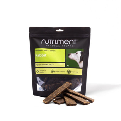 Pet Treats Wholesale British Gourmet Rabbit Meaty Strips (1Kg) Healthy Dogs's Treat from B&Q