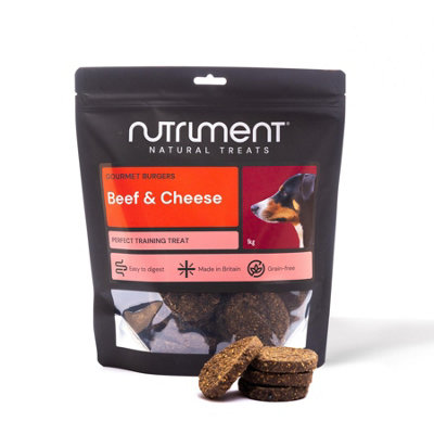 Pet Treats Wholesale Gourmet Burgers Beef & Cheese For Dogs (1Kg) Low Fat High Protein Dental Chew Treat from B&Q