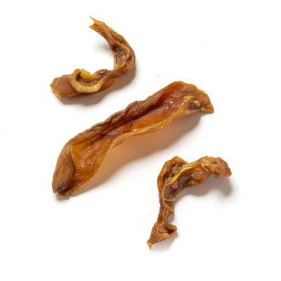Pet Treats Wholesale Pig Ear Strips (1Kg)100% Dehydrated Dog Chew from B&Q