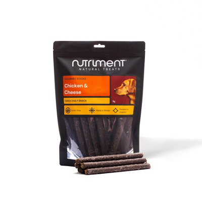 Pet Treats Wholesale Natural Gourmet Sticks Chicken & Cheese (15Kg) British Made & Grain Free Dog's Treat from B&Q