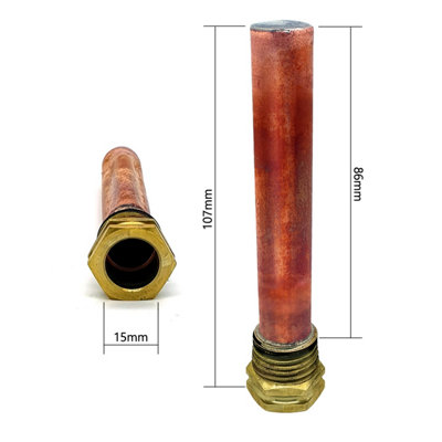 Advance AppliancesBrass Thermostat Pocket Aa0296 from B&Q