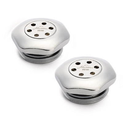 Aladdin Autovent 1/2" Bsp Chrome Hv30 (2 Pack) from B&Q