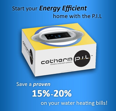 Cotherm P.i.l Environmentally Friendly, Smart Water Heating Control - Save 15-20% On Water Heating Bills