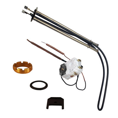 Heatrae Sadia Megaflo Direct Incoloy Immersion Heater Lower With Thermostat 95606984 Pack from B&Q