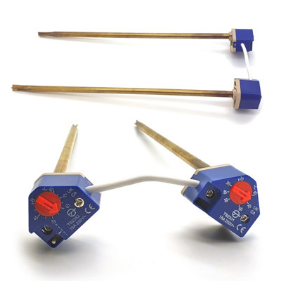 Tesla Twin 11" Control And High Limit Thermostats Ts2301 & Ts2352