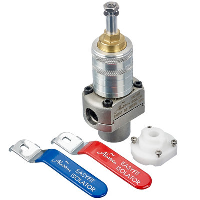 Aladdin Easyfit Self-Cutting Isolation Valve 22mm RefillSecondary Stop TapPipe Freezing AlternativeEmergency Stop Tap from B&Q