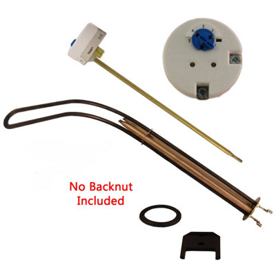 Heatrae Sadia Megaflo Immersion Heater Lower With Tsr Thermostat 95606963No Back Nut from B&Q