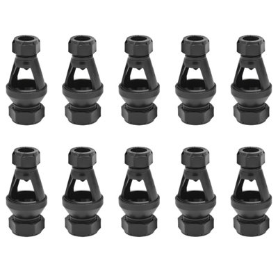  - 10 X Straight Plastic Tundish 15X22mm (Trade Pack)