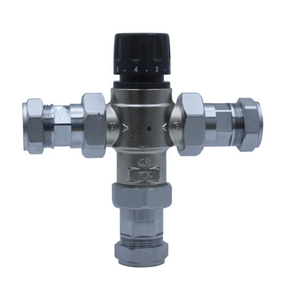 Altecnic Mixcal Iii 521928 Thermostatic Mixing Valve 28mm from B&Q