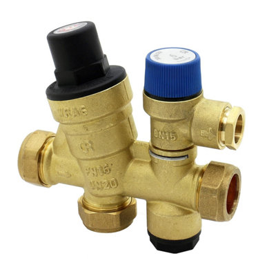 Inlet Control Multibloc Valve Group For Cylinder3 Bar Pressure Reducing With 6 Relief from B&Q