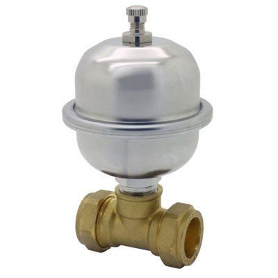 0.16 Litre Shock Arrestor Potable Mini Expansion Vessel & 22mm Tee from B&Q