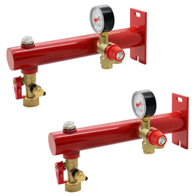 2 X Expansion Vessel Fixing Bar Kit (Twin Pack) from B&Q