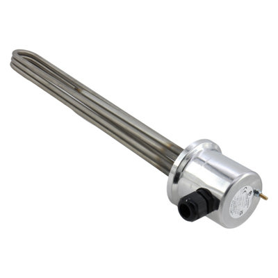 Heatrod Hr616C Alternative 1-3/4" 6 Kw 3 Phase 400mm Industrial Immersion Heater With Aluminium Cover And Twin Stats from B&Q