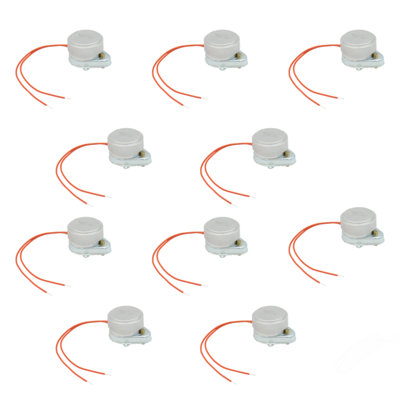 10 X Universal Synchron Motor 220V 50Hz 5Rpm Compatible For Honeywell Motorised Valve (Ten Pack) from B&Q