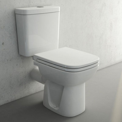 Vitra S20 Close Coupled Pan Cistern And Soft Close Seat from B&Q