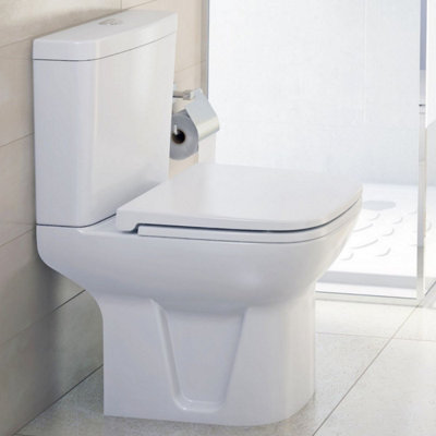 Vitra S20 Design Close Coupled Pan Cistern And Standard Seat from B&Q